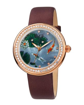 B&uuml;rgi Burgi Womens Satin Watch