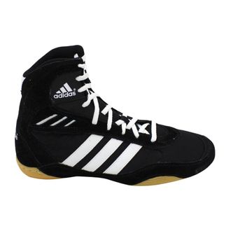 adidas Worstelen Su&egrave;de Veters Rubberen Zool Laars - Heren - Fitnessschoenen - Zwart - 40 2/3 EU - Su&egrave;de - Fitness
