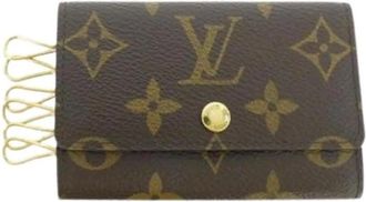 Louis Vuitton Pre-owned Accessories, female, Brown, Size: ONE SIZE Pre-owned Keycase