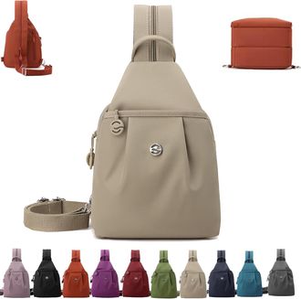 Generic 2026 Premium 3 in 1 Anti-Theft Travel Tote Bag, Waterproof 2-Way Commuter Bag, Large Capacity bag with Multi-Compartment (Khaki)