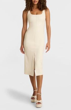 Commando Faux Leather Midi Tank Dress in Ivory at Nordstrom Rack, Size X-Small