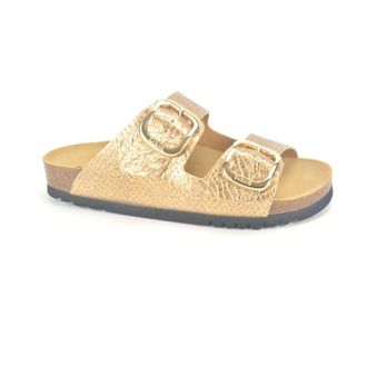 Scholl Goud Print Klomp - Dames - Schoenen - Geel - Maat: 35 EU