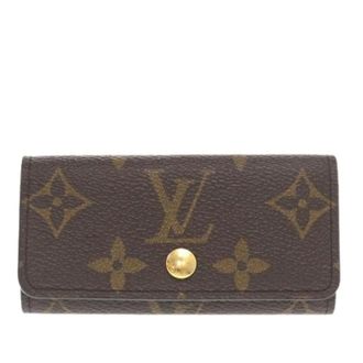 Louis Vuitton Pre-owned Fabric Key Holder - unisex - Louis Vuitton Vintage - Vintage Accessories - Brown - ONE SIZE - Pre-owned