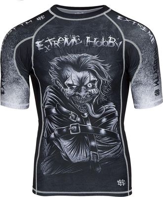 OEM Camiseta De Manga Corta Para Hombre Con Estampado De Payaso Psic&oacute;pata, Talla 2xl, Color Negro