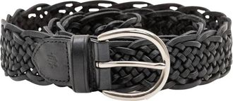 Dragon Diffusion 30mm London Gesp Riem - Dames - Accessoires - Blauw - Maat: 85 CM Leer