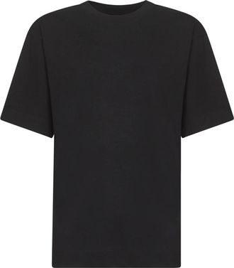 Dries Van Noten Oversized T-shirt - Heren - T-shirts - Zwart - M - Katoen - Tops