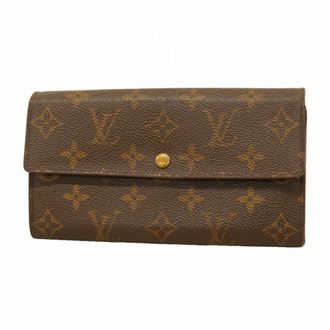 Louis Vuitton Brown Long Wallet (Bi-Fold) (Pre-Owned)