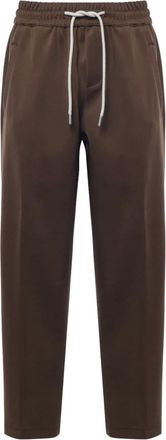Giuliano Galiano Toby Jogger - Heren - Broeken - Bruin - Maat: S