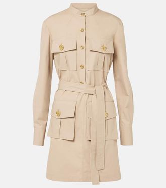 Givenchy 4G cotton poplin minidress