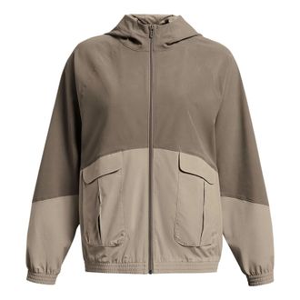 Under Armour (WMNS) Under Armour ArmourSport Cargo Oversized Jacket Brown 1382699-200