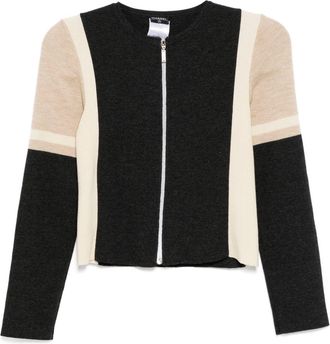 Chanel Top con design color-block 2000 - Grigio