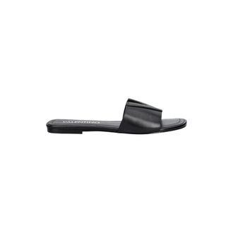 Valentino Resort Slide - Dames - Schoenen - Zwart - Maat: 39 EU Leer