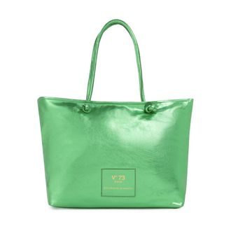 V&deg; 73 Tote Bags, female, Green, Size: ONE SIZE Poppop Tote Bag