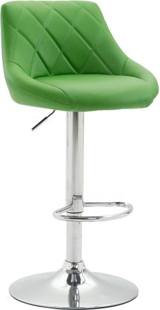 Clp Clp - Taburete De Bar Lazio Verde Cromado
