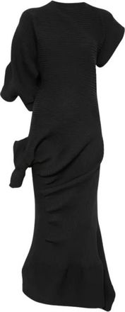 Issey Miyake Kleedjes, Dames, Zwart, M, Abito