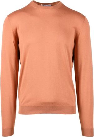 FILIPPO DE LAURENTIIS Maglia - Heren - Ronde hals truien - Rood - XL - Katoen - Truien & Vesten