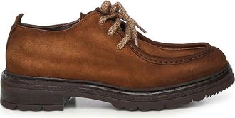 Giuliano Galiano Jean Suede Lace-Up Shoe