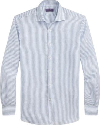 Ralph Lauren Purple Label Camicia in lino - Blu
