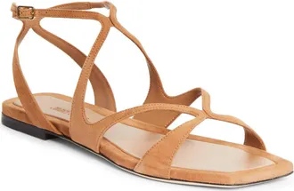 Jimmy Choo London Ayla Strappy Sandal in Toffee at Nordstrom, Size 36.5