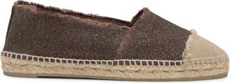 Castaner Kampala Espadrille Plat - Dames - Espadrilles - Bruin - 35 EU - Leer - Schoenen