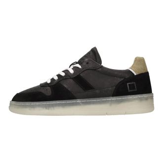 D.A.T.E. D.a.t.e., Schoenen, Heren, Zwart, 42 EU, Leer, D.a.t.e. Sneakers