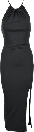 Anouki Long Viscose Dress - Black