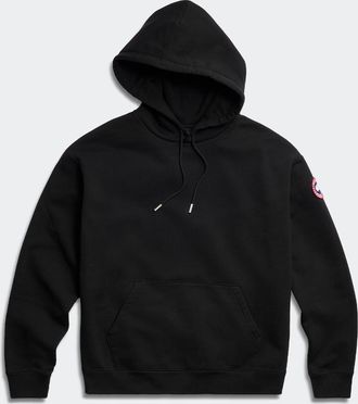 Canada Goose Manteau &agrave; capuchon Wander (Femmes, Black, TG)