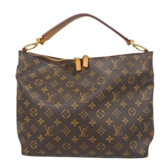 Louis Vuitton Pre-owned Shoulder Bags, female, Brown, Size: ONE SIZE Pre-owned Sully PM Shoulder Bag