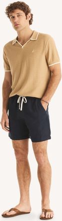 Nautica Mens 7 Linen Pull-On Shorts
