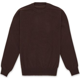 Fortela Cashmere Jumper in Dark Brown at Nordstrom, Size X-Large Eu