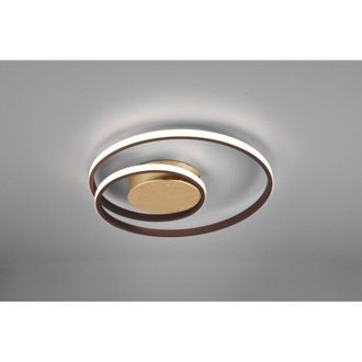 Reality Reality Leuchten - Rusty Zibal Plaf&oacute;n Led Espiral 22w Regulable &Oslash;39 Cm Trio Lighting