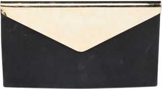 Jimmy Choo London Clutch in pelle scamosciata - Nero