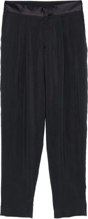 Giorgio Armani tapered trousers - Blue