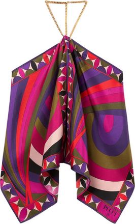 Pucci Top Iride con stampa - Viola