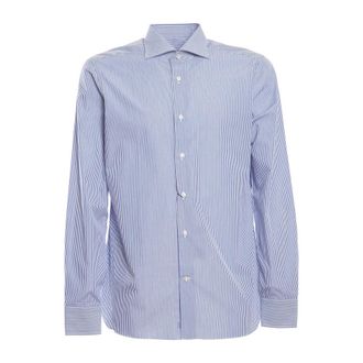 Borriello Hombre, Camisas, Azul, Talla: 5XL