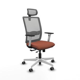 Piqueras y Crespo Piqueras Y Crespo Silla De Oficina Haches Marr&oacute;n Gris