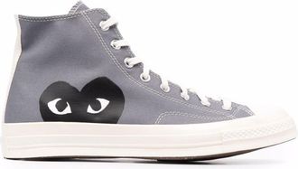 Comme Des Gar&ccedil;ons Grey High-top Sneakers