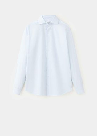 Mango Camicia regular-fit 100% cotone righe blu - Uomo - XXL - MANGO MAN