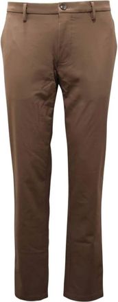 Mason's Heren, Broeken, Groen, Maat: XS Polyamide