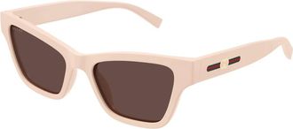 Gucci Gg 1982S 004 Zonnebrillen - Dames - Zonnebrillen - Roze - 53 MM - Accessoires