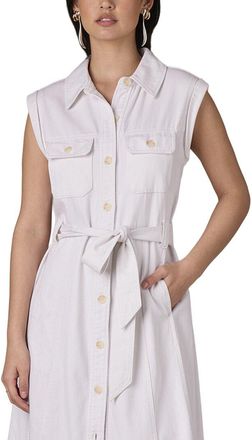 Wit & Wisdom Wit & Wisdom Petite Sleeveless Button Down Midi Dress