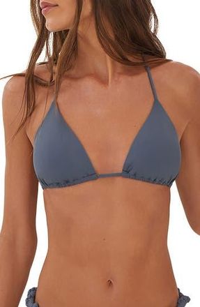 Vix Holly Racerback Bikini Top in Blue at Nordstrom Rack, Size X-Large