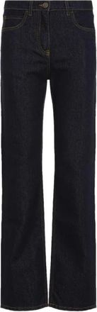 Etro Wide-Leg Denim Broek - Dames - Loose Fit Jeans - Zwart - W27 - Denim - Jeans