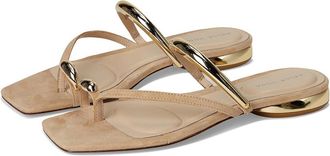 Pelle Moda Ondra Slide Womens Wedge Shoes Latte : 8.5 M, Leather