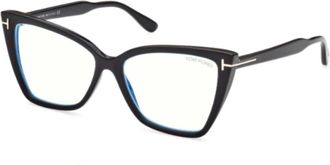 Tom Ford unisex, Accessoires, Zwart, Maat: 55 MM