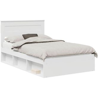 vidaXL Estructura De Cama 120 X 200 Cm Madera De Pino Macizo Vidaxl
