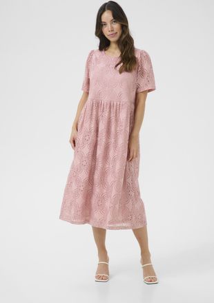 Culture Jurk Feminine Pale Mauve rose