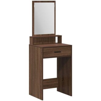 vidaXL Vidaxl - Dressing Table Brown Oak 50 x 41 x 140 cm Engineered wood