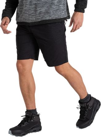 Craghoppers Heren Brisk Wandelshort (Zwart)