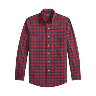 Polo Ralph Lauren Custom Fit Shirt - Heren - Casual Overhemden - Veelkleurig - L - Leer - Overhemden